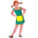 WIDMANN Milano Party Fashion Kinderkostuum, wervelwind jurk, brutale meisjescarnavalskostuums