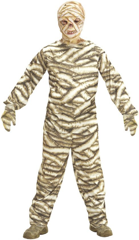 Widmann Mummie Kostuum Afschuwelijke Mummy Meisje Small / Medium Carnaval kostuum Verkleedkleding