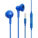 Cool Hoofdtelefoon, 3,5 mm, Cool Stereo, met microfoon, blauw