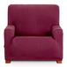 Eysa Ulises elastische bankhoes 1 zitting kleur 08-rood, Polyester-Katoen, 37 x 5 x 29 cm