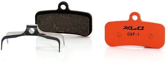 XLC BP-O20 Remblok - Schijfrem (Shimano/Tektro) - Compound: Organic - Allroad - Oranje