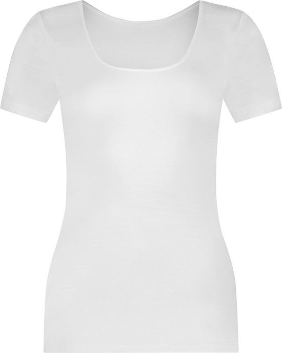 ten Cate Basics T-shirt Dames - Wit - Maat S