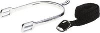 HKM Knopsporen voor heren, 15 mm, Zilver, RVS
