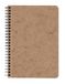 Clairefontaine AgeBag A5 Notitieboek, Bruin, Gelijnd, Hardcover