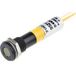 RS Pro Voyant Lumineux Jaune Rs Pro Dia. 8mm, 24v C.c., Ip67 ( Prix Pour 1 )