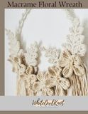 Macrame Floral Wreath: Complete DIY Pattern
