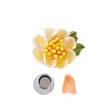 Decora Large Indented Petal Nozzle No.9 Stainless Steel