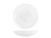 H&H Glow Set van 6 diepe borden, glas, transparant, 20 cm
