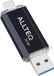 Allteq USB stick - Dual USB - USB C - 32 GB - Zwart