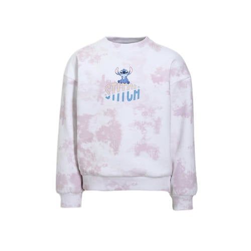 Anytime tie-dye Lilo & Stitch sweater lila