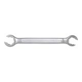 KS Tools Double Ring Spanner with Open End, Angled, 5/8" x 3/4" - 1 Piece