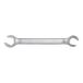 KS Tools Double Ring Spanner with Open End, Angled, 5/8" x 3/4" - 1 Piece