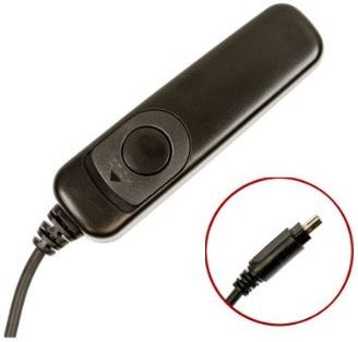 Delamax 672205 Wired Remote Control for Nikon Digital Cameras - Black
