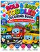 Bold & Easy Toddler Coloring Book ABC: ABC Things That Go! Jumbo Vehicle Alphabet Tracing and Activity Book for Kids Ages 2-8
