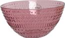Decoris Schaaltje/Kommetje Roze Kunststof D14 x H7 cm