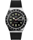 Timex Q Reissue TW2V32000 Montre - Silicone - Noir - Ø 38 mm