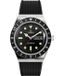 Timex Q Reissue TW2V32000 Horloge - Siliconen - Zwart - Ø 38 mm