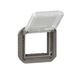adapter Legrand plexo 069880l adapter - voor mozaïekfunctie - transparante klep - componeerbaar - antraciet