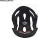Troy Lee Designs SE5 Composite, doublure , couleur: Noir/Gris , taille: L