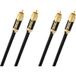 OEHLBACH D1C13832 audio kabel 0,75 m 2 x RCA Zwart