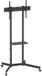 VDD Gaming TV standard - TV stand - Mobile stand - Swivel - Television bracket - Height adjustable - 37" to 70" screens - Black