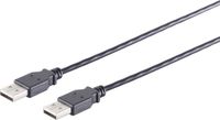 S-Impuls USB-A kabel | USB2.0 | 1 meter | zwart