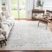 SAFAVIEH Madison Collection MAD603G Oosters sneeuwvlok-medaillon in used-look, niet pluizend, voor woonkamer, slaapkamer, eetkamer, thuis, kantoor, 1,8 m x 1,8 m