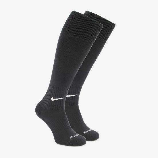 Nike Classic II Cushion Voetbalsokken Unisex - Maat 38-42 - Zwart