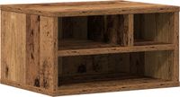 vidaXL Printerstand - Oudhout - 40 x 32 x 22,5 cm