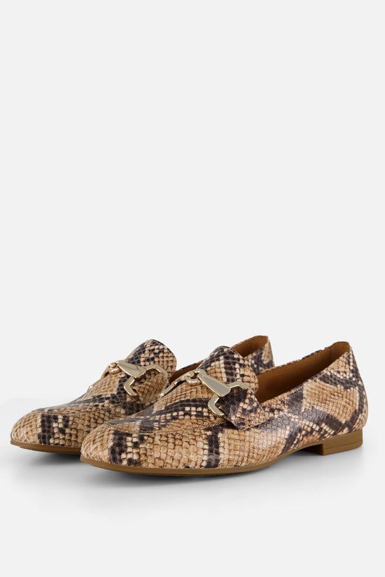 Gabor Loafers Python beige