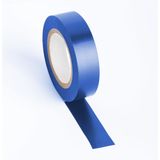 VoltShine Pvc-isolatietape, 0,13 mm dik, 17 mm breed, 10 m lang, blauw