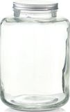 Zeller Koekjespot - 7 liter - Glas - Transparant