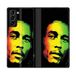 Beschermhoes Cokitec Beschermhoes van leer voor Samsung Galaxy S21 Plus, Bob Marley 2