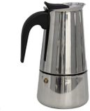 Gerimport Percolator espressomaker - 2 kopjes - RVS - 14x11 cm