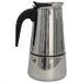 Gerimport Percolator espressomaker - 2 kopjes - RVS - 14x11 cm