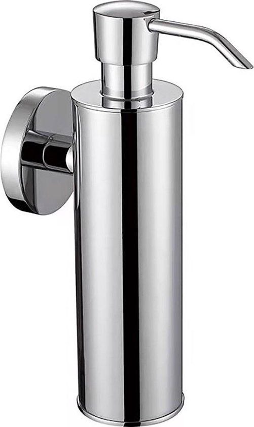 Wiesbaden Ida Luxe Wand Zeeppomp - Chroom - Modern Design - 2 Jaar Garantie