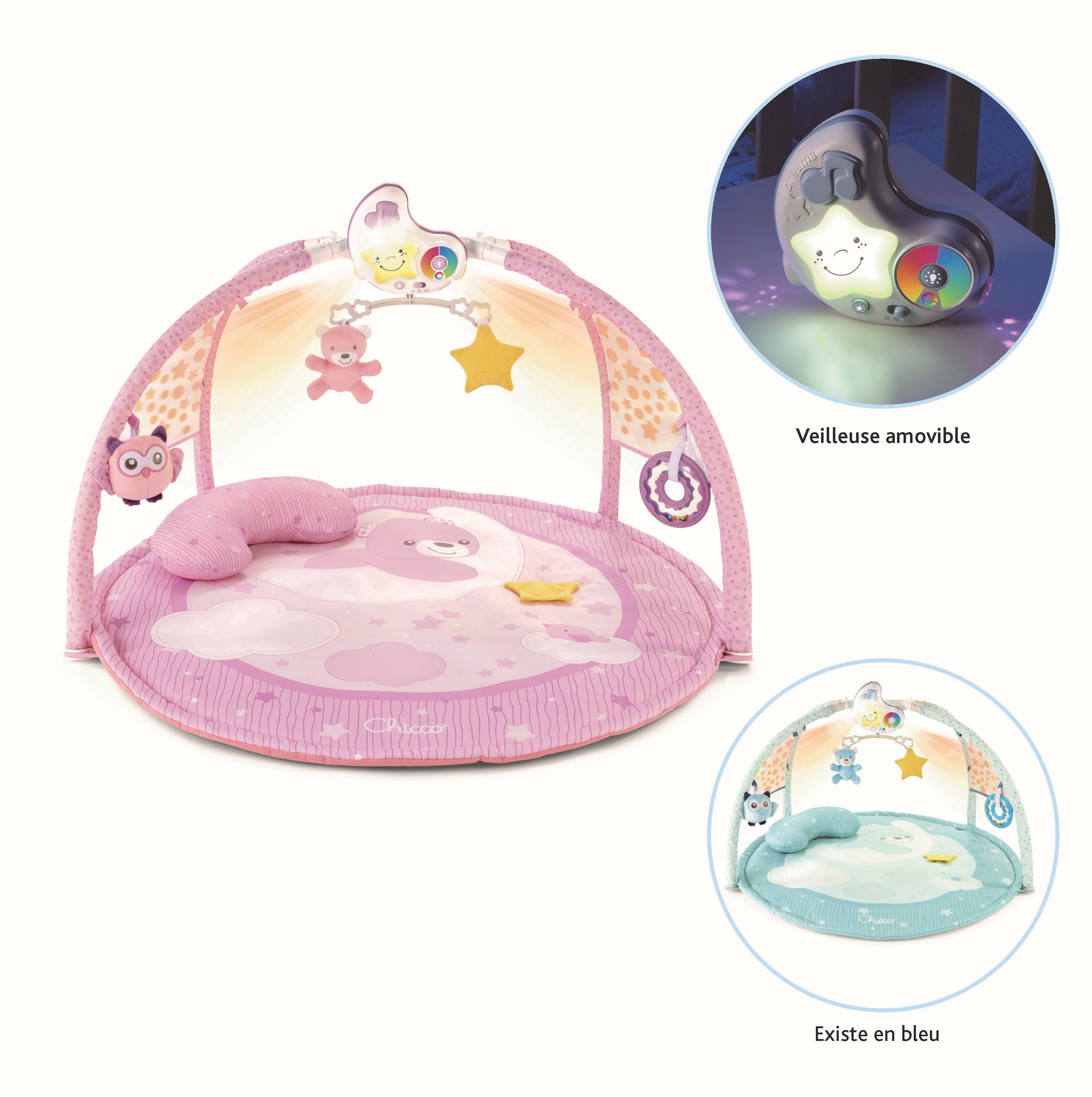 Chicco 3-in-1 Baby Gym - Roze