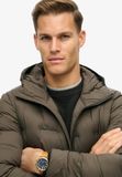 Superdry - Gewatteerde pufferjas met capuchon - Heren