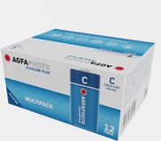 AgfaPhoto Alkaline batterijen PLUS C LR14 1,5 V, 12 stuks