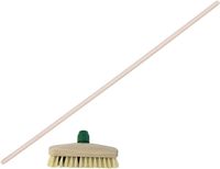 Merkloos / Sans marque Betra Schrobmaster 23 cm met houten steel van 120 cm