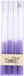 Merkloos Kaars Dip Dye Wax lila 30,5 x 2,2 cm 4 stuks