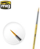 AMMO by Mig Jimenez Hobbypenseel - MIG 8611 3/0 Synthetic Round Brush Penseel