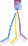DID Afwasborstels - 3x - stevig - met haakje - kunststof - 23,5 cm