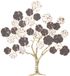 Mauro Ferretti Panneau mural Albero Purpy
