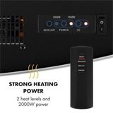 Klarstein Lausanne Elektrische Haard Wit 2000W