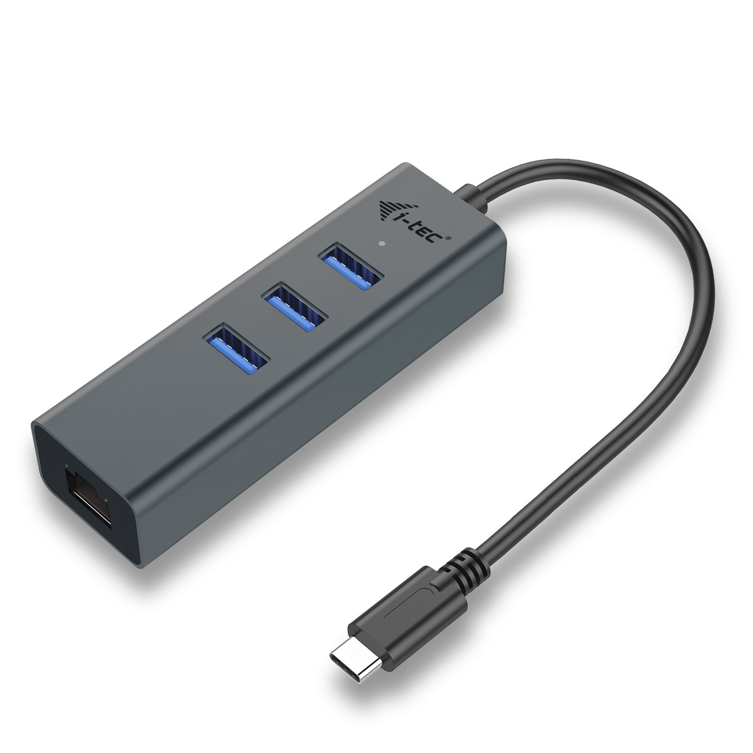i-Tec Metal USB-C Metal HUB 3 Port + Gigabit Ethernet Adapter