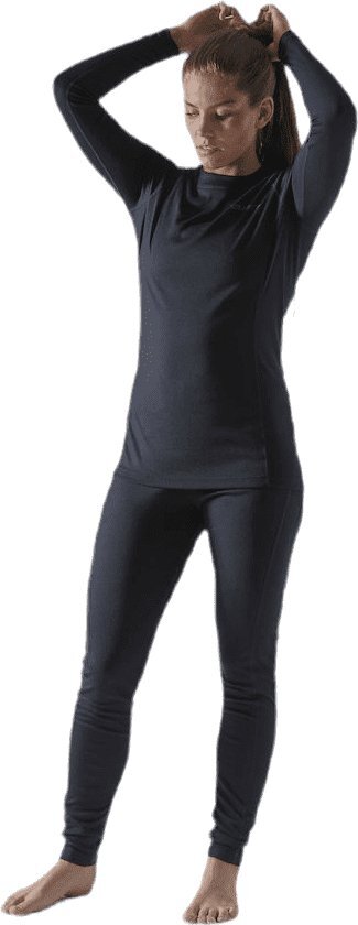 Craft Core Warm Baselayer Set Dames, black L 2020 Functioneel ondergoed sets