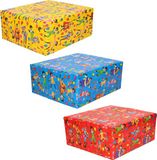 Club van Sinterklaas inpakpapier - 3 rollen - 3 kleuren - 200 x 70 cm