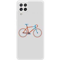 Samsung Galaxy A22 Bike color hipster verstevigd hoesje met sublimatie bedrukking