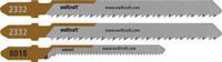 wolfcraft Decoupeerzaagbladen voor Parket - 3 stuks
